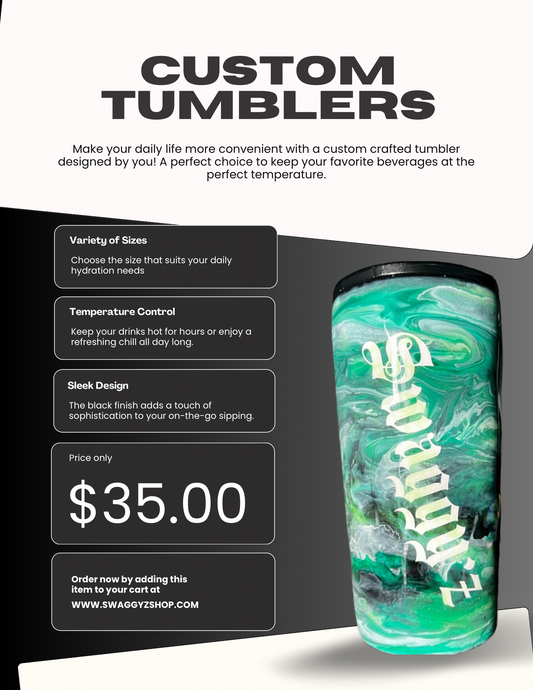 CUSTOM TUMBLR, CUPS, MUGS & MORE BY SWAGGYZ